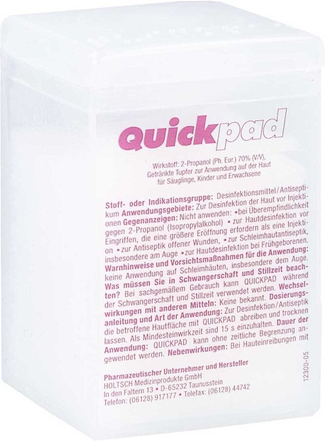 Quickpad Alkohol Tupfer Spender