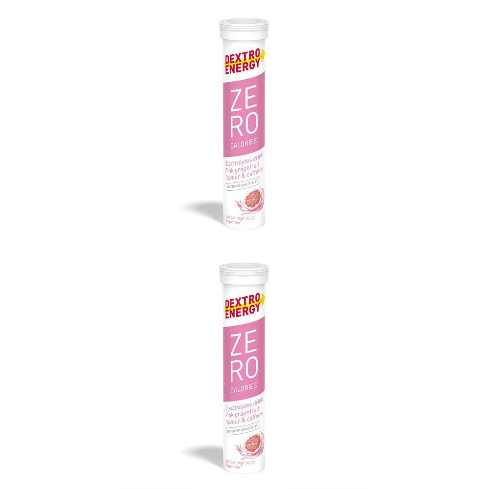 Dextro Energy Zero Calories pink Grapefruit BTA 2x 2x20 St Brausetabletten