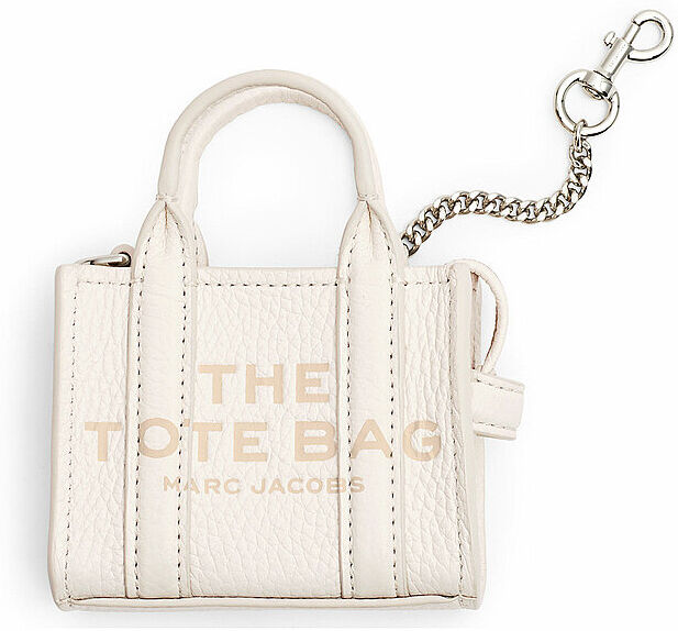 Marc JACOBS Schlüsselanhänger THE NANO TOTE weiss EG
