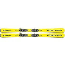 FISCHER Herren Racing Ski RC ONE RACE SLR PRO + RS 9 SLR, Größe 150 in Grau Grau