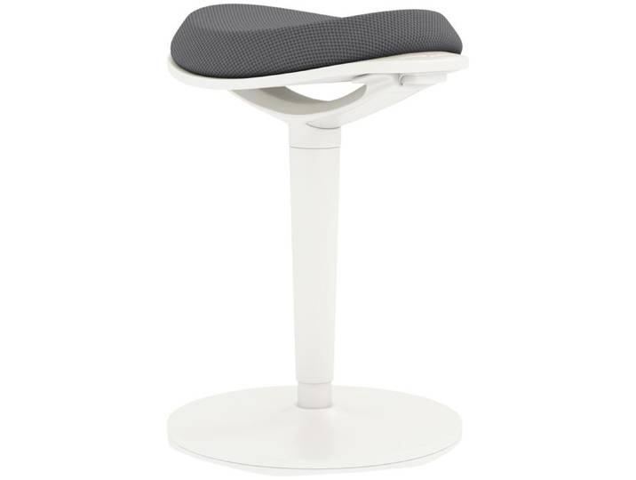 tabouret inclinable ergonomique chaise de bureau réglable en hauteur chaise pivotante gris maille de bureau confortable au trav