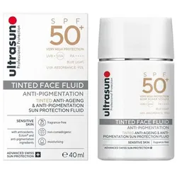 ULTRASUN Anti Pigmentation Tinted SPF50+ Face Fluid 40ml
