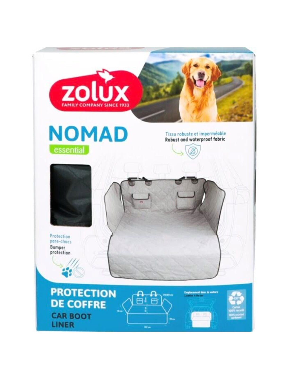 Zolux Nomad - Schutzabdeckung für den Kofferraum