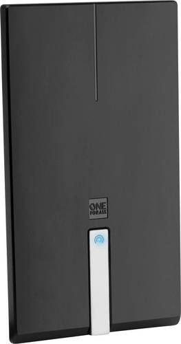 One For All SV9425 Aktive DVB-T/T2 Flachantenne Innenbereich Schwarz