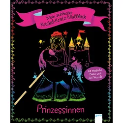 Mein schönster Krickel-Kratz-Malblock. Prinzessinnen