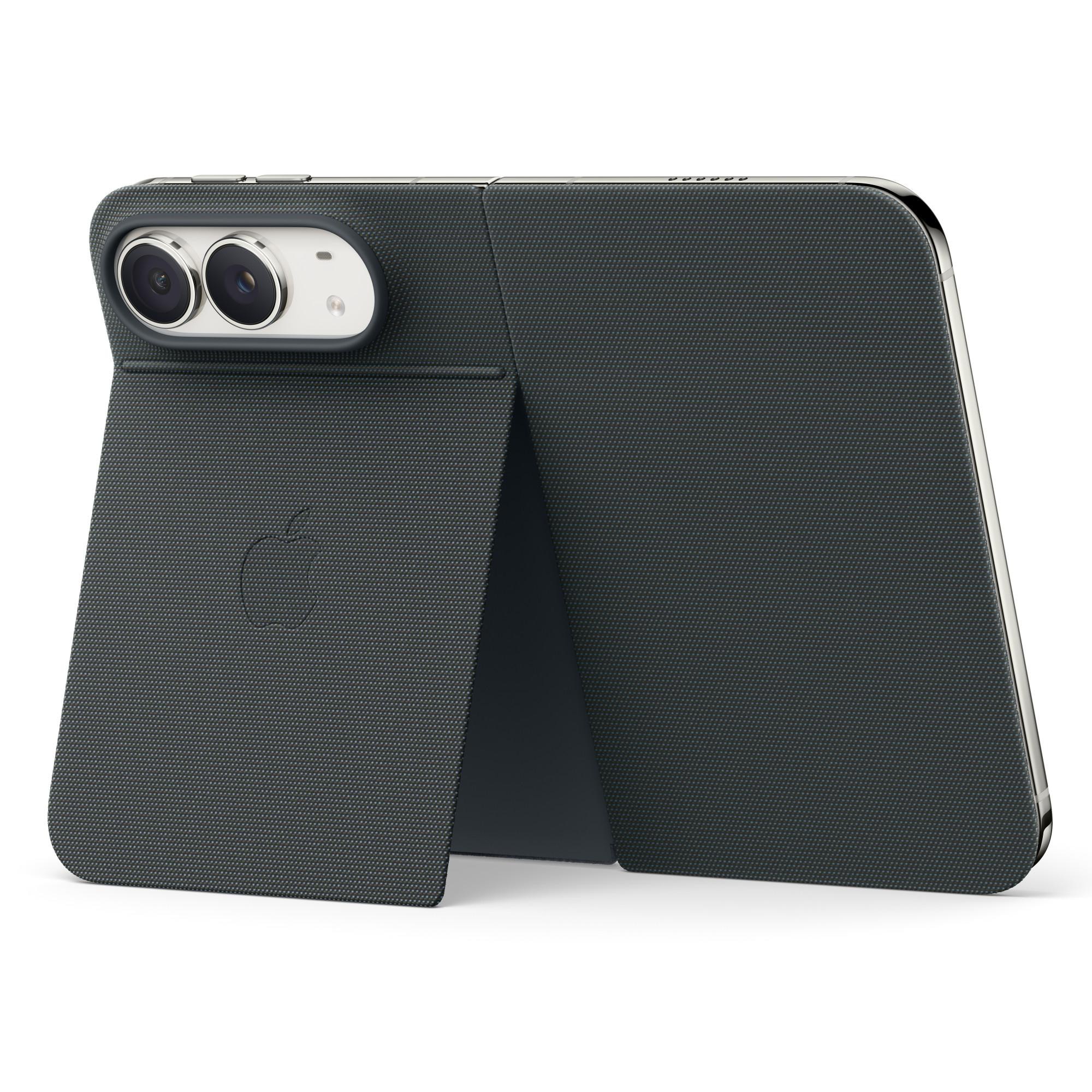 Apple iPhone Duo Folio mit Standfuß Schutzhülle Navy Blue