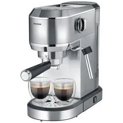 SEVERIN KA 5997 Newspresa Siebträgermaschine silber