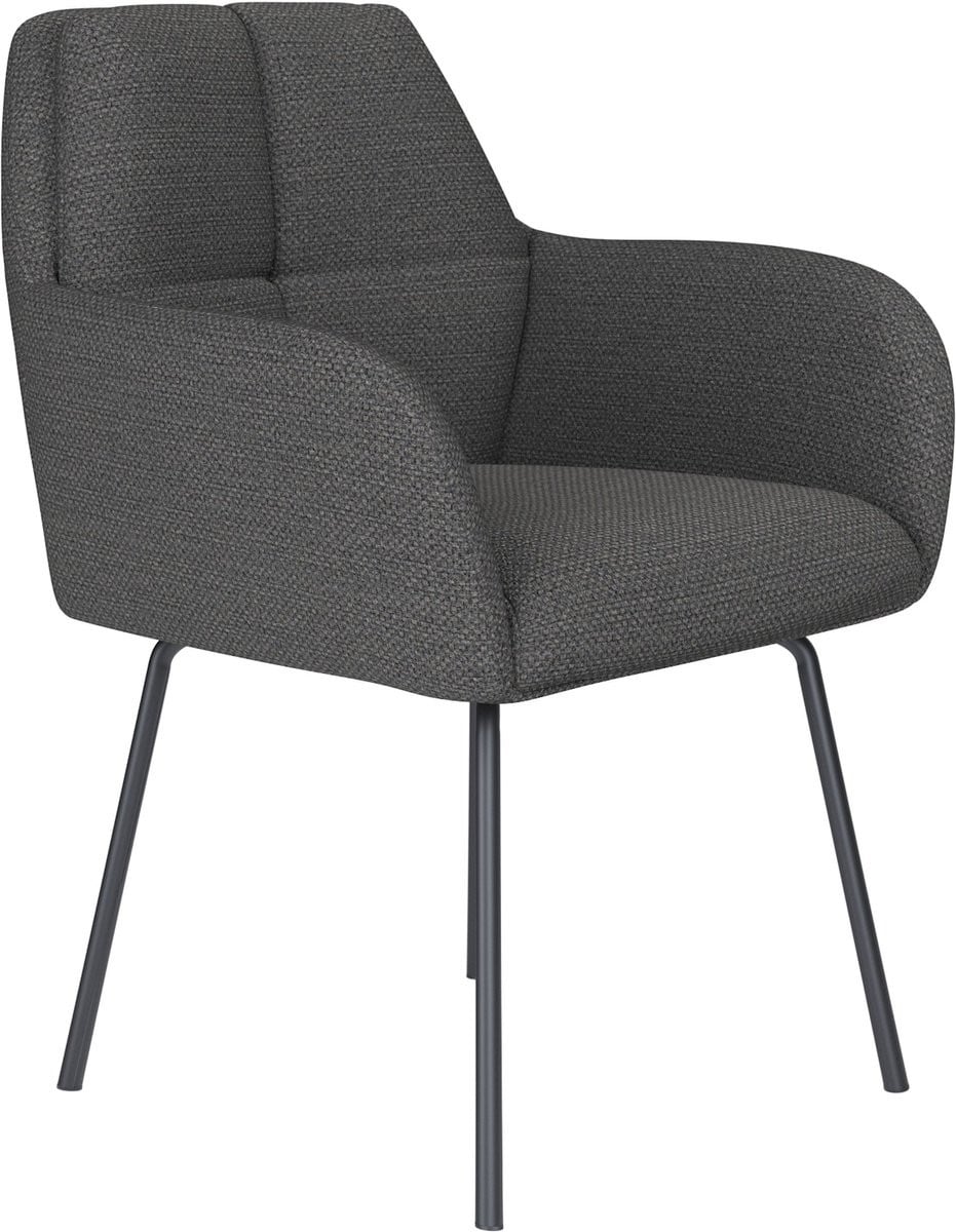 Housecraft Living Pete Eetkamerstoel Metaal Grijs
