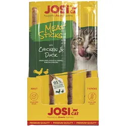 JosiCat Meat Sticks Huhn & Ente 20x35 g