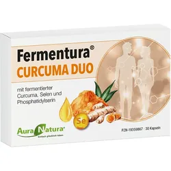 AURANATURA Fermentura Curcuma Duo Kapseln 30 St