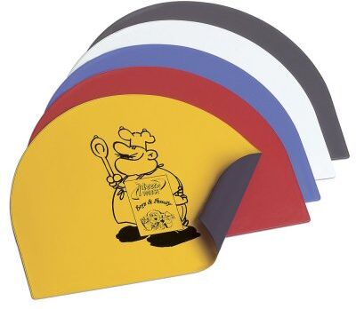 Tovaglietta semicircolare TAM saldata, 42,5x31 cm, leggera Personalizzate o neutre