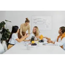 Bi-Office Generation A9 Emaillierte Magnetisches Whiteboard - 150x100cm