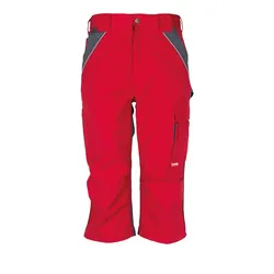 Piratenhose "PLALINE" - 4XL - Rot/Schiefer