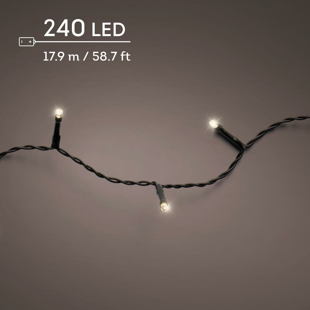 Lumineo XL LED Twinkle Kerstverlichting Warm Wit met 240 Lampjes