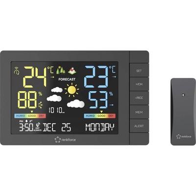 Renkforce RF-4883632 Digitale-Wetterstation Anzahl Sensoren max. 3St.