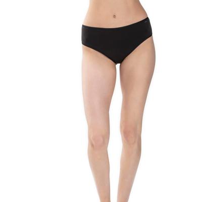 Slip MEY "Joan", Damen, Gr. 36, schwarz, Single Jersey, Obermaterial: 77% Polyamid, 23% Elasthan, körpernah, Unterhosen Slip, flacher Bund, kein Einschneiden