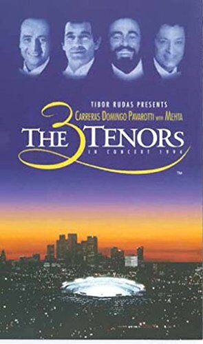 José Carreras - Carreras/Domingo/Pavarotti - Three Tenors with Mehta in Concert 1994 [VHS] - Preis vom 11.10.2026 23:13:37 h
