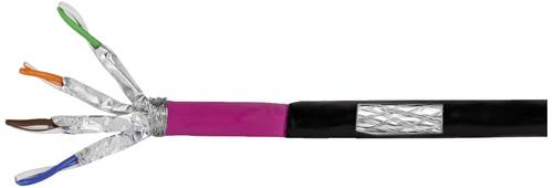 LogiLink CPV0080 Netzwerkkabel CAT 7 S/FTP Schwarz 25m