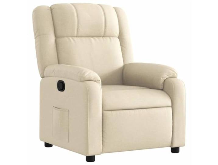 Makastle Relaxsessel Creme Stoff