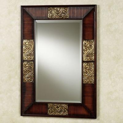 Touch of Class Sarantino Wall Mirror Natural Cherry , Natural Cherry