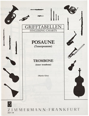 Zimmermann Verlag Grifftabelle Posaune
