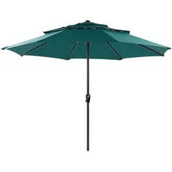 SONNENSCHIRM smaragdgrün 285 cm Bibione