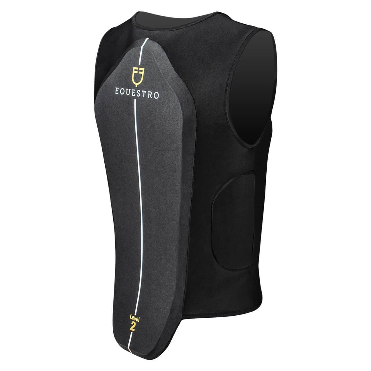 Equestro Rückenprotektor Erwachsene Level 2 Schutzweste Schwarz 168/177 cm