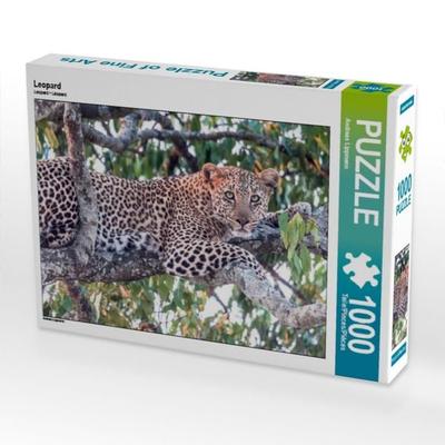 CALVENDO Puzzle Leopard | 1000 Teile Lege-Größe 64x48cm Foto-Puzzle für glückliche Stunden