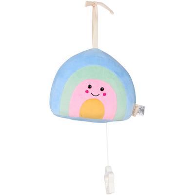 Spieluhr STERNTALER "Regenbogen, M", bunt, Spieluhren, KinderB:16cm H:14cm T:5cm, Plüsch, B:16cm H:14cm T:5cm
