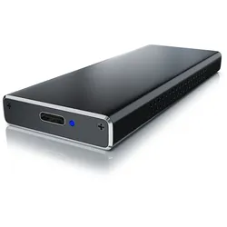 CSL M.2 Key-M PCIe Festplatten-Gehäuse extern USB 3.2 für NVME M.2 SSDs / unterstützt UASP