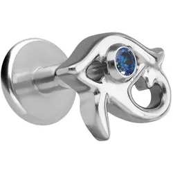 Titan Labret mit Innengewinde AUGE DES HORUS