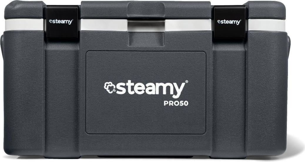 Steamy Pro 50 koelbox, 50 liter, grijs