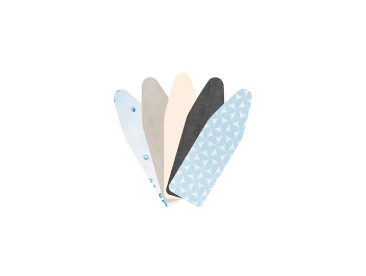 Brabantia Strijkplankhoes Toplaag, 2mm Schuimlaag, Neutral Mixed, Strijkplank E (135 x 49 cm)