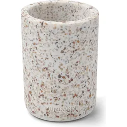 Humdakin Terrazzo Zahnbürstenbecher beige