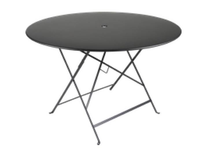 Table Ronde Pliante Ø117 cm Bistro en Acier