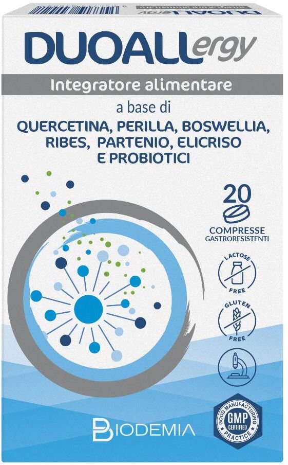 GLOBAL PHARMACIES PARTNER Srl DUOALLERGY 20CPR GASTRORESIST