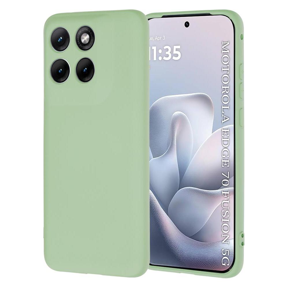 Techsuit - SoftFlex - Motorola Edge 70 Fusion - Mint Green (Motorola Edge 70 Fusion) (69639450)