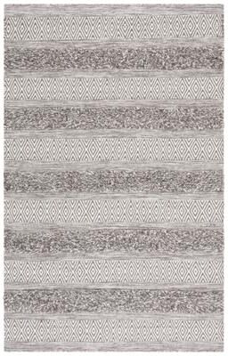 SAFAVIEH Handmade Vermont Hakima Rustic Boho Stripe Wool Rug