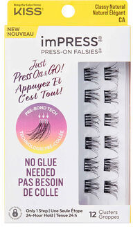 Kiss Impress Press-On Falsies Classy Natural 12 un