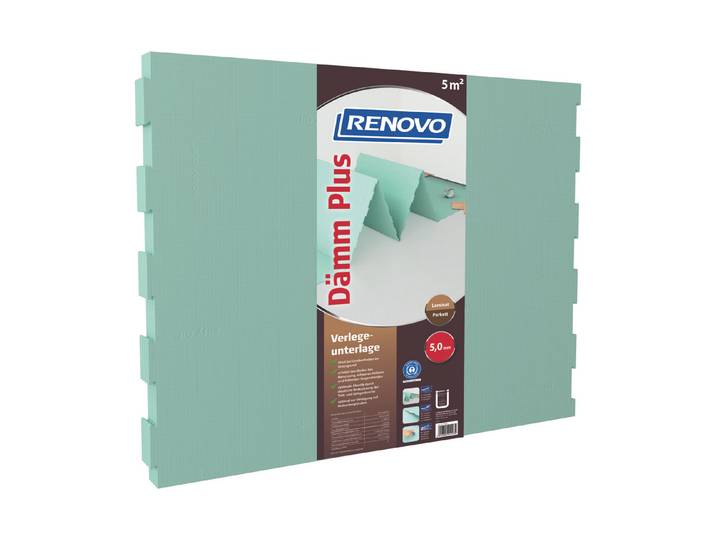 Renovo Trittschalldämmung Dämm Plus 5.0 5 mm Expandiertes Polystyrol