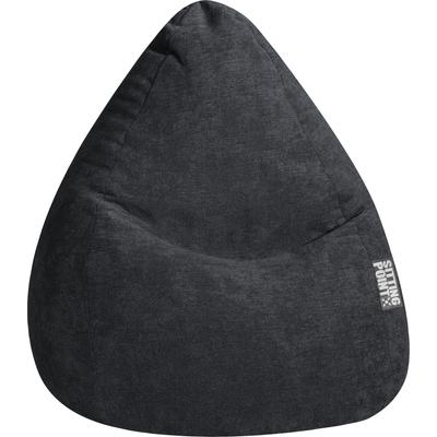 Sitzsack SITTING POINT "Sitzsack ALFA XXL", schwarz, Sitzsäcke, Sitzsack