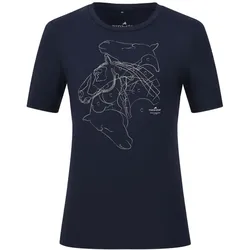 Euro-Star Damen T-Shirt ESAmelie navy, Größe: S