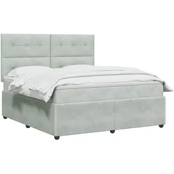 vidaXL, Boxspringbett, Boxspringbett (180 x 200 cm)