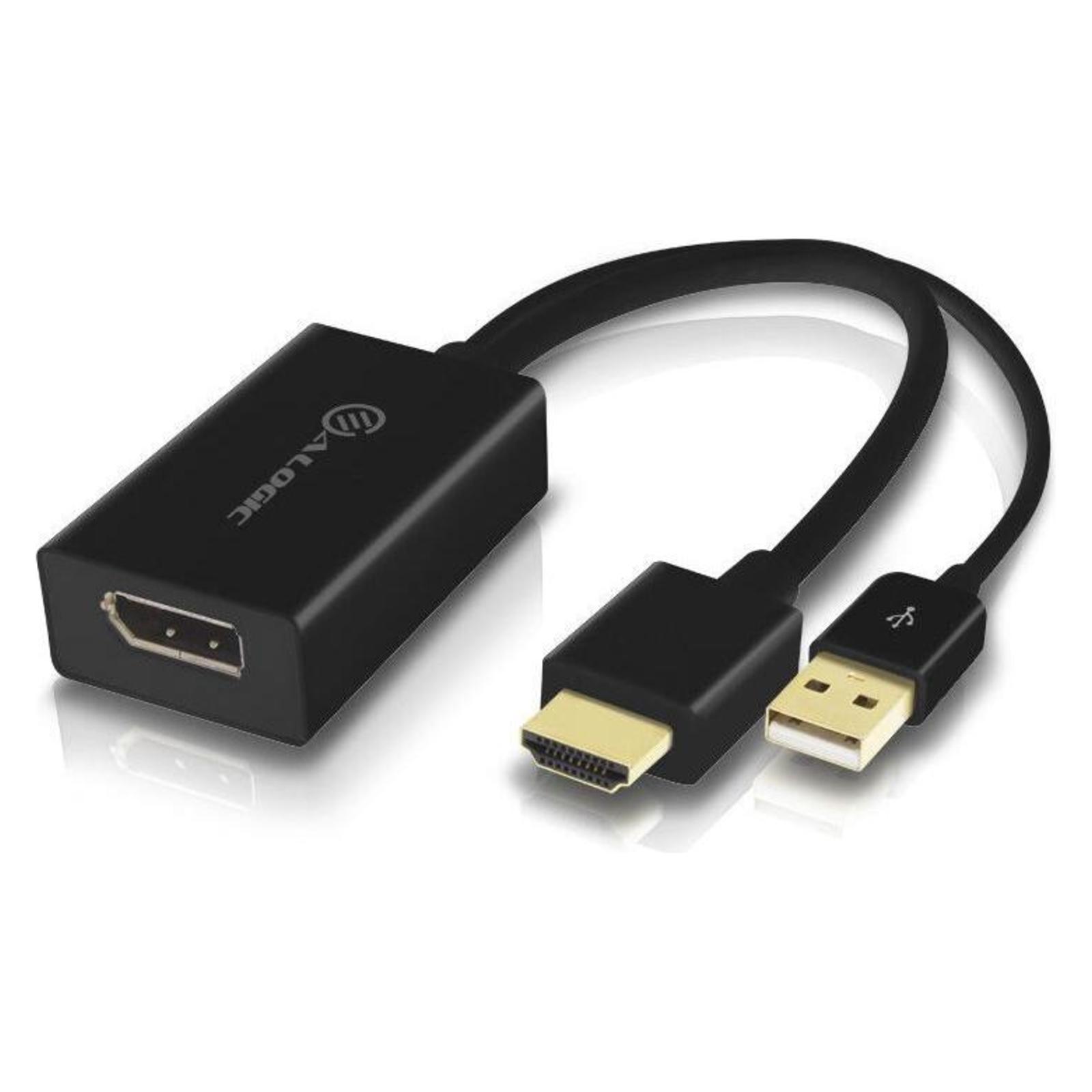 Alogic HDMI Adapter (DisplayPort, DisplayPort) (HDDPU-ACTV)