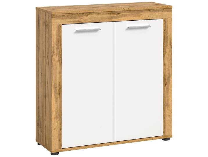 Jam buffet 2 portes chêneReproduction\, blanc.