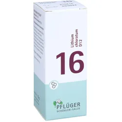 Biochemie Pflüger Globuli Nr. 16 Lithium chloratum D12