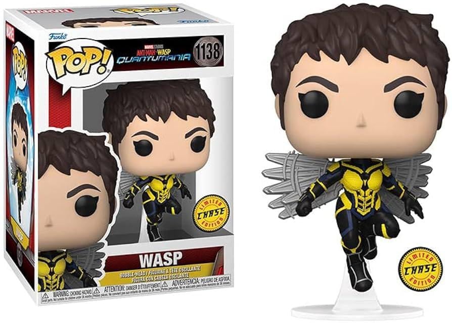 Funko Pop! Marvel Ant-Man and the Wasp: Quantumania - The Wasp #1138 CHASE-versie