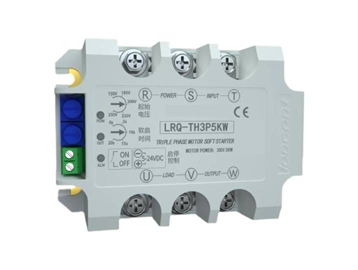 AMEHRU 3-Phasen-Motor-Softstarter Langsamstartmodul Solid State Relais Dekompression und Step-Down-Controller 5KW8KW15KW22KW(5KW Module)