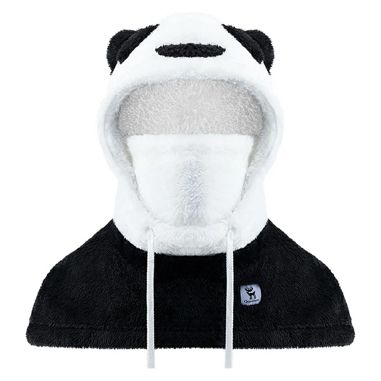 Ty Panda Ski Balaclava for Kids/Adults Size L - Black/White (13230024003)