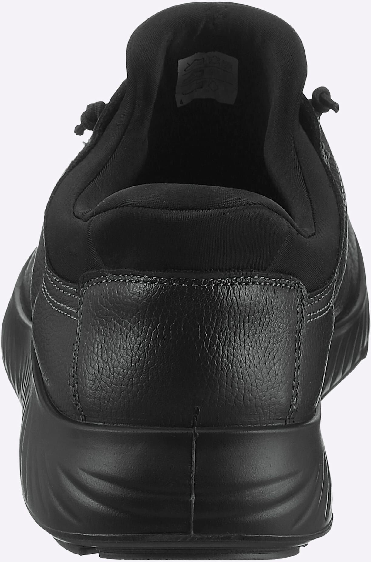 Slip-On Sneaker JOMOS, Herren, Gr. 40, schwarz, Nubukleder, Textil, Schuhe Slip-On Sneaker schwarz 40